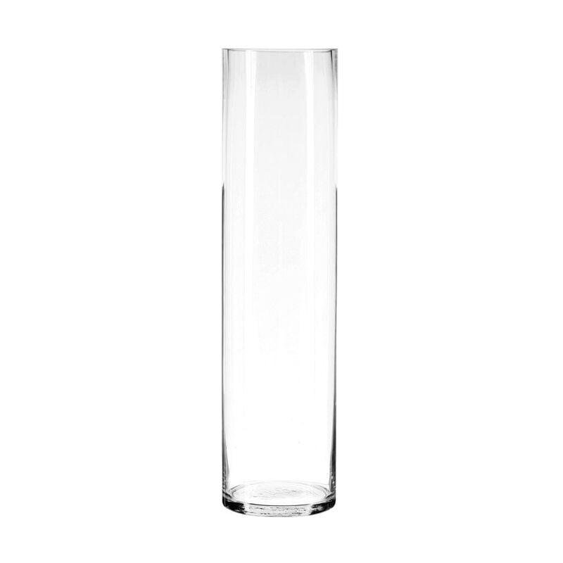 Vase Cylindrique 60cm Transparent