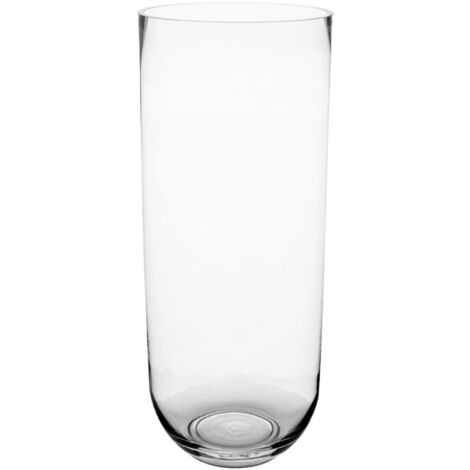 Vase Cylindrique "Bombé" 50cm Transparent
