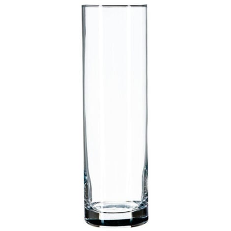Vase Cylindrique "Flora" 26cm Transparent