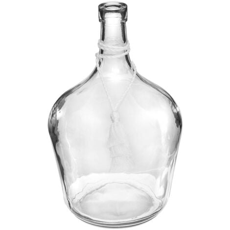 Vase Dame Jeanne Poesie verre H25cm - Atmosphera créateur d'intérieur