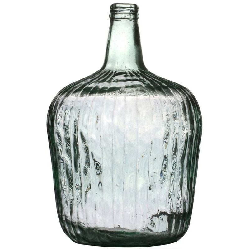Vase dame Jeanne Sahara 10L verre recyclé D26 H39