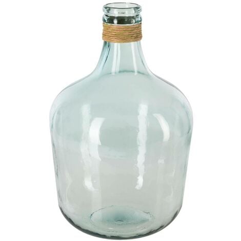 Vase Dame Jeanne verre H43cm - Atmosphera créateur d'intérieur - Transparent