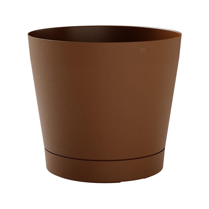 Vase de table orione Ø19 H18 - tera caramel Teraplast 30518019279