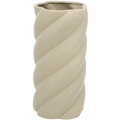 Vase Déco en Céramique "Coby" 25cm Vert Clair