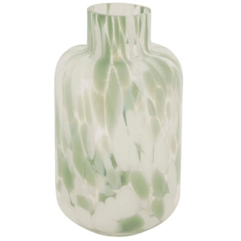 Vase Déco en Verre "Arvo" 21cm Vert
