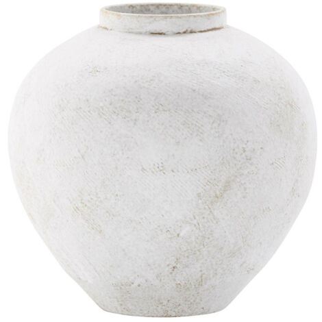 Vase Déco "Globe" 28cm Beige