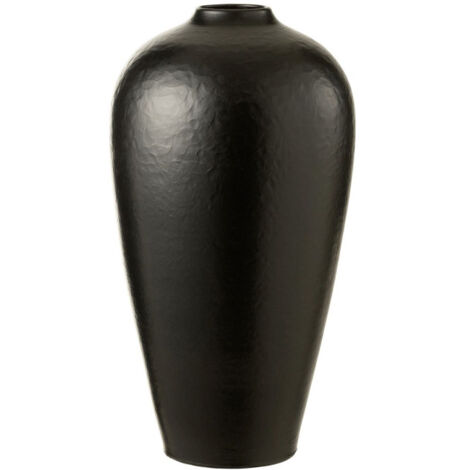 Vase Déco Poterie "Ying" 50cm Noir