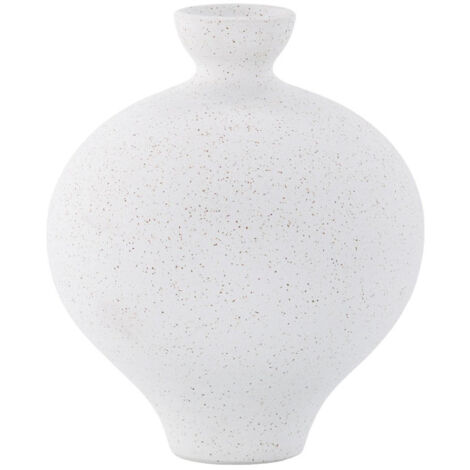 Vase Déco "Rellis" 24cm Blanc