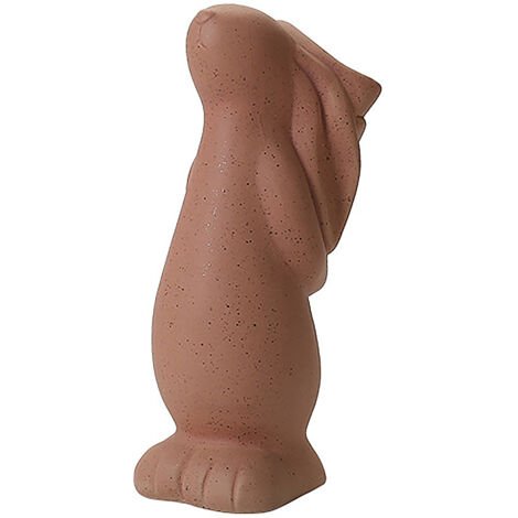 Vase décoratif en céramique nordique blanc vase séché fleurs figurine mignon lapin rose pour entrée bureau étude