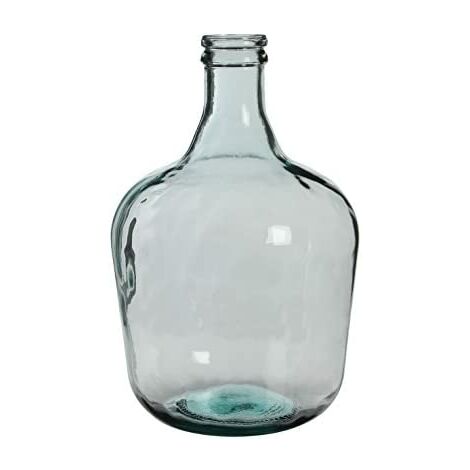 Vase décoratif mica decorations Diego transparent 27 cm hauteur 42 cm