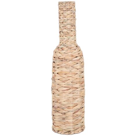 Vase décoratif naturel en palmier et jonc de mer, style bohème pour la décoration de la maison, 60 cm, idéal pour les fleurs et les plantes