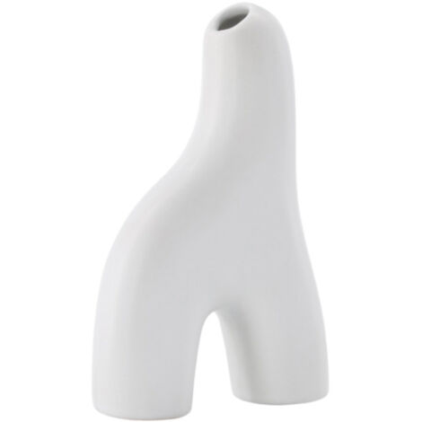 Vase Design "Aya" 16cm Blanc