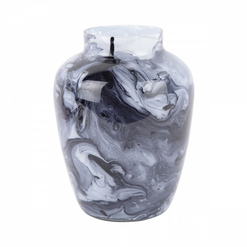 Present Time - Vase design Blended Cone H27cm Gris Ovale - Gris