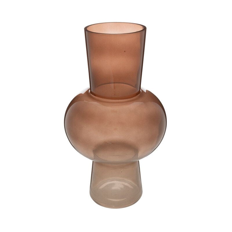Vase Design "Cloudy" 40cm Ambre