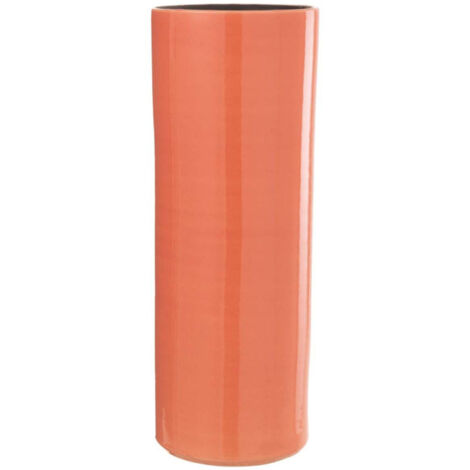 Vase Design en Céramique "Flek" 47cm Orange
