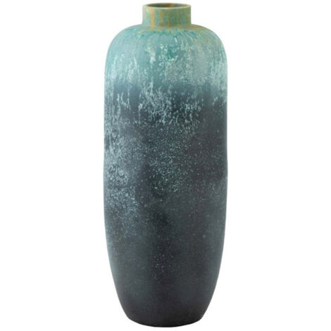 Vase Design en Céramique "Vintage" 93cm Bleu