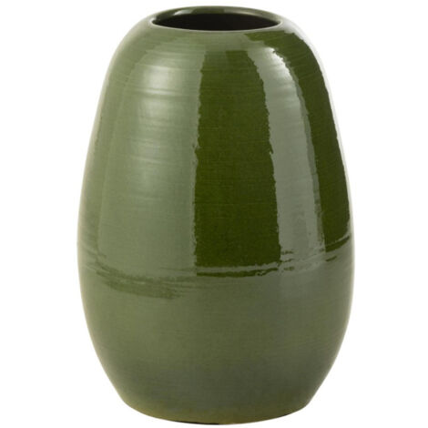 Vase Design en Porcelaine "Lola" 40cm Vert