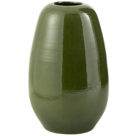 Vase Design en Porcelaine "Lola" 55cm Vert