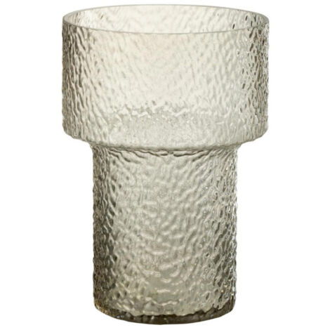 Vase Design en Verre "Betty" 30cm Transparent