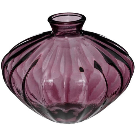 Vase Design en Verre "Candy" 19cm Rose