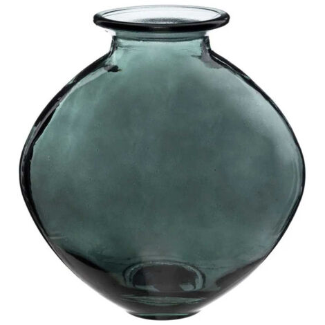 Vase Design en Verre "Candy" 26cm Vert