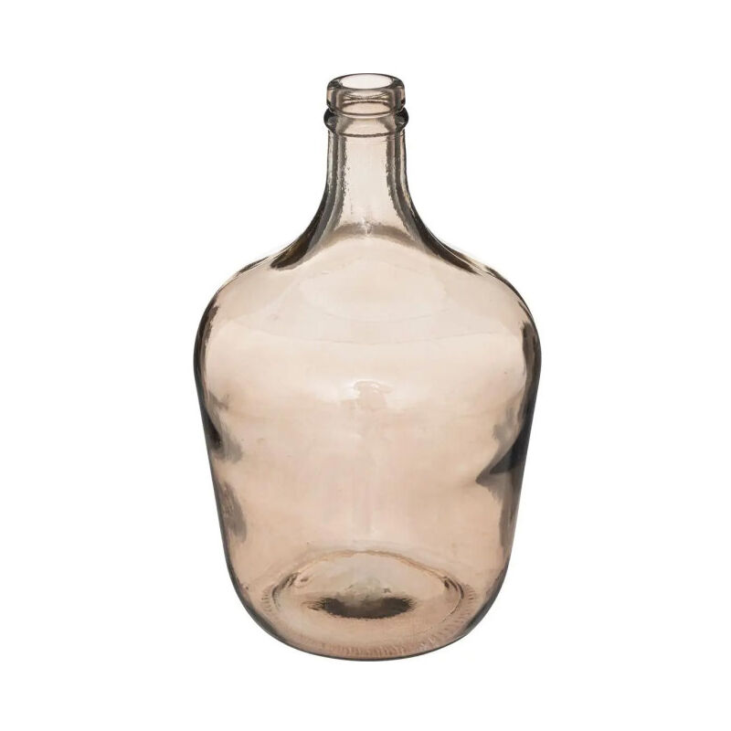 Vase Design en Verre 'Candy' 30cm Gris Fumé