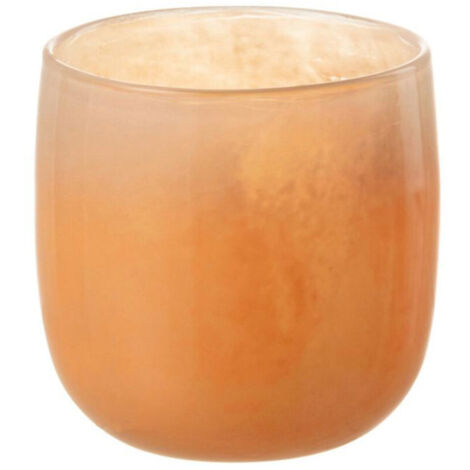 Vase Design en Verre "Corrie" 10cm Corail