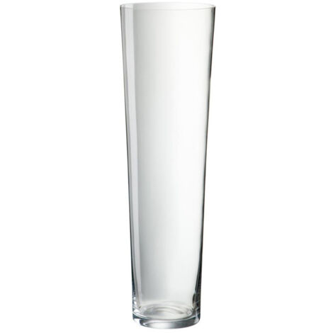 Vase Design en Verre "Extra" 60cm Transparent