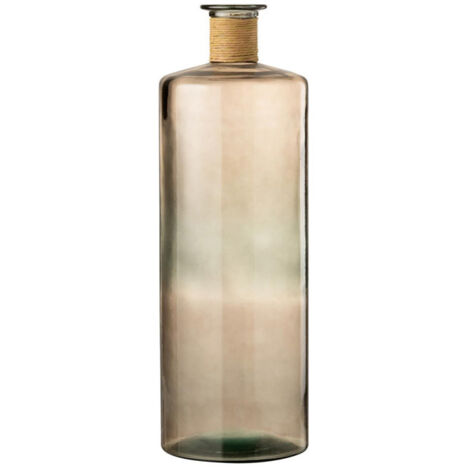Vase Design en Verre "Safari" 75cm Marron