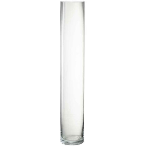 Vase Design en Verre "Vola" 60cm Transparent