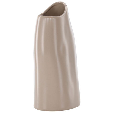 Vase Design "Ernst" 23cm Beige