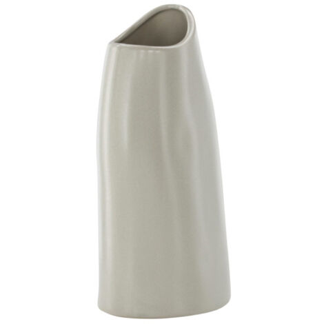 Vase Design "Ernst" 23cm Gris Clair
