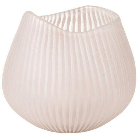 Vase Design Ligne "Octave" 20cm Rose