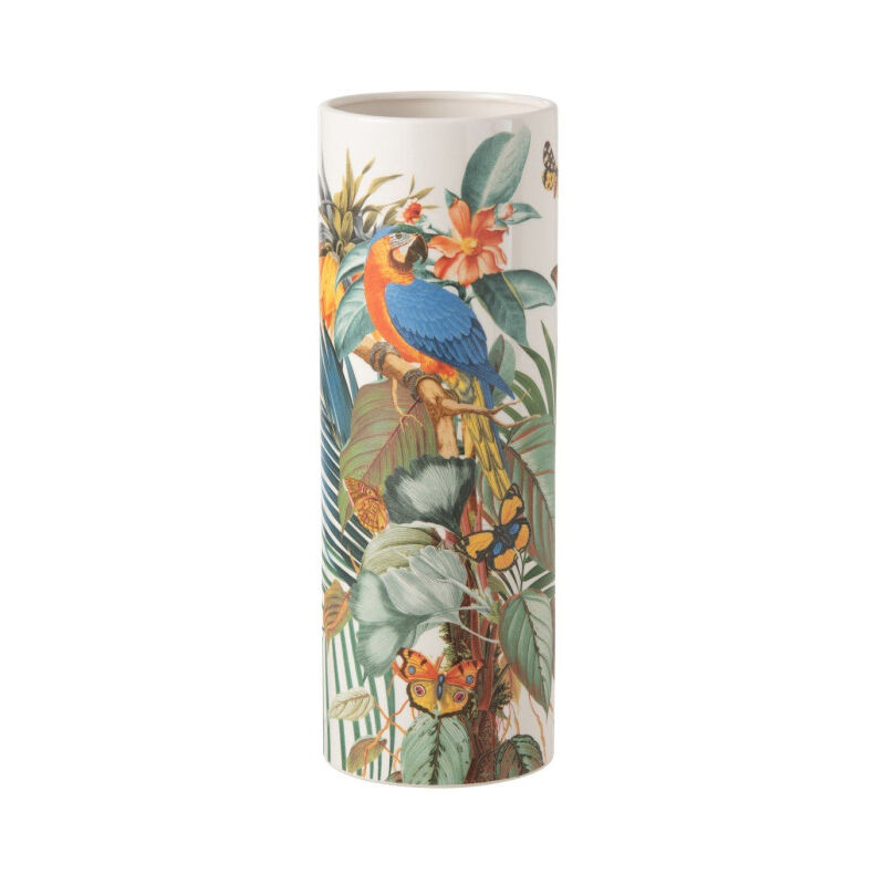 Paris Prix - Vase Design 'Papillons' 40cm Multicolore