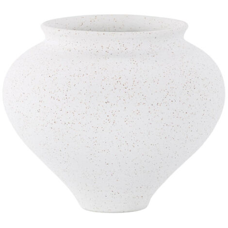 Vase Design "Rellis" 18cm Blanc