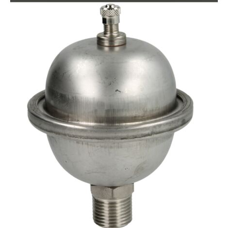 Vase d'expansion 1 litre pour installations d'eau de chauffage et d'eau sanitaire