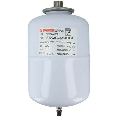 LE SANITAIRE Vase d'expansion 2 L pour installations de chauffage avec