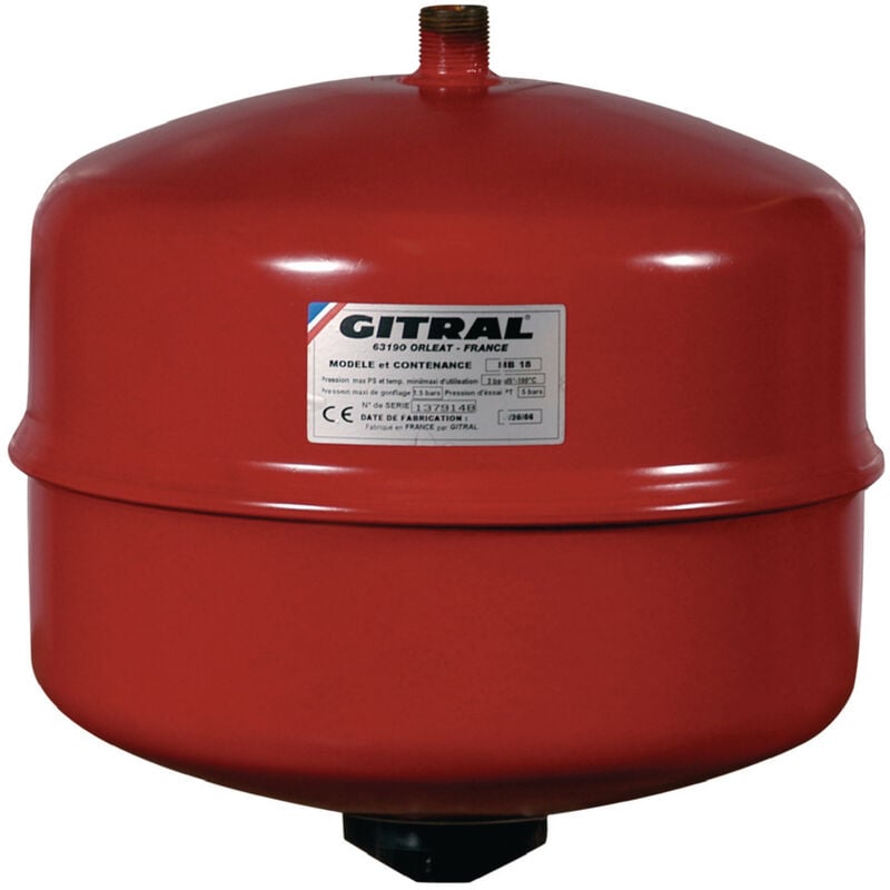 Gitral - vase d'expansion - a membrane - 12 litres mb12