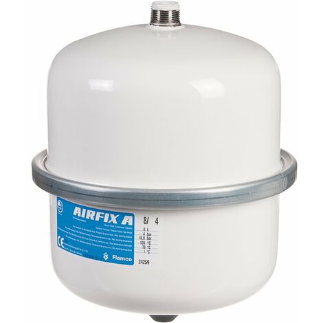 vase d'expansion sanitaire - airfix a - 8 litres - flamco 24259