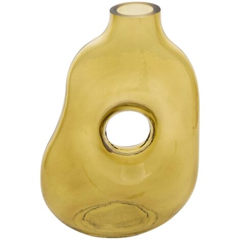 Vase donut Kaki vert H25cm - Atmosphera créateur d'intérieur