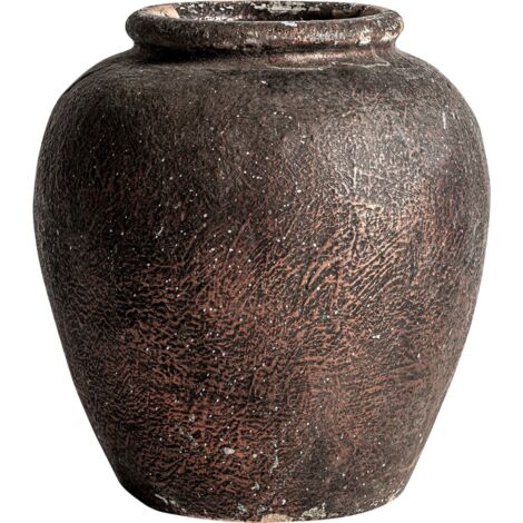 Vase Elise Vintage en Terracota Marron - Brun terreux nuancé vintage