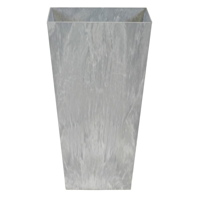 Ivyline - Ella Vase - Artstone - L35 x W35 x H70 cm - Grey