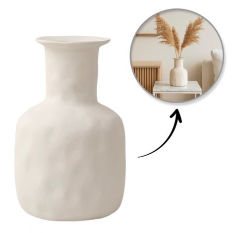 Vase en céramique dans une boîte, style minimaliste 17,5 × 11 cm - WAZ06