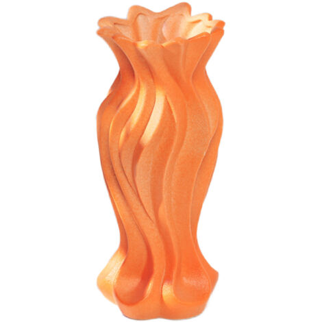 Vase en céramique éléphant - vase floral décoratif avec multiples couleurs (bleu, orange, violet, jaune) pour centre de table, cadeau idéal - dimensions 18,5cm x 7cm x 7cm