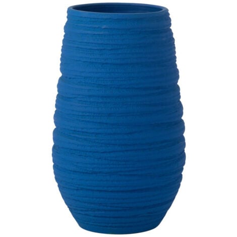Vase en Céramique "Fiesta" 40cm Bleu