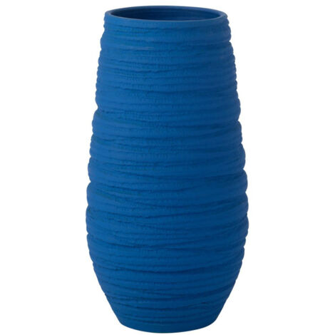Vase en Céramique "Fiesta" 55cm Bleu