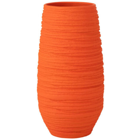 Vase en Céramique "Fiesta" 55cm Orange
