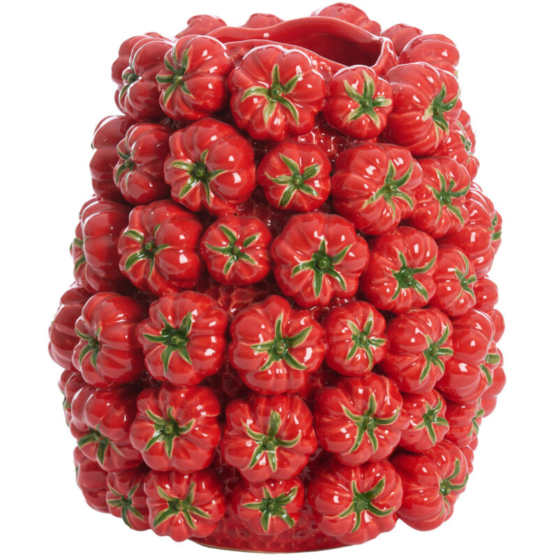 Light&living - Vase en céramique tamina rouge – 34x33x37 cm Light&living - Vase en céramique tamina rouge – 34x33x37 cm