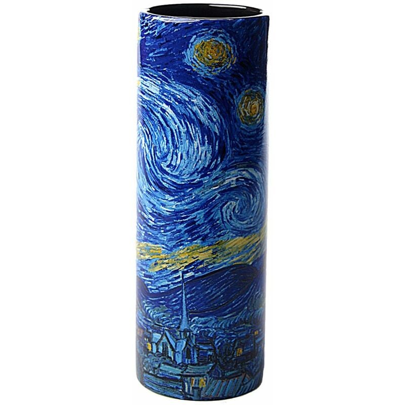 Vase en céramique Allongé Van Gogh - Nuit étoilée