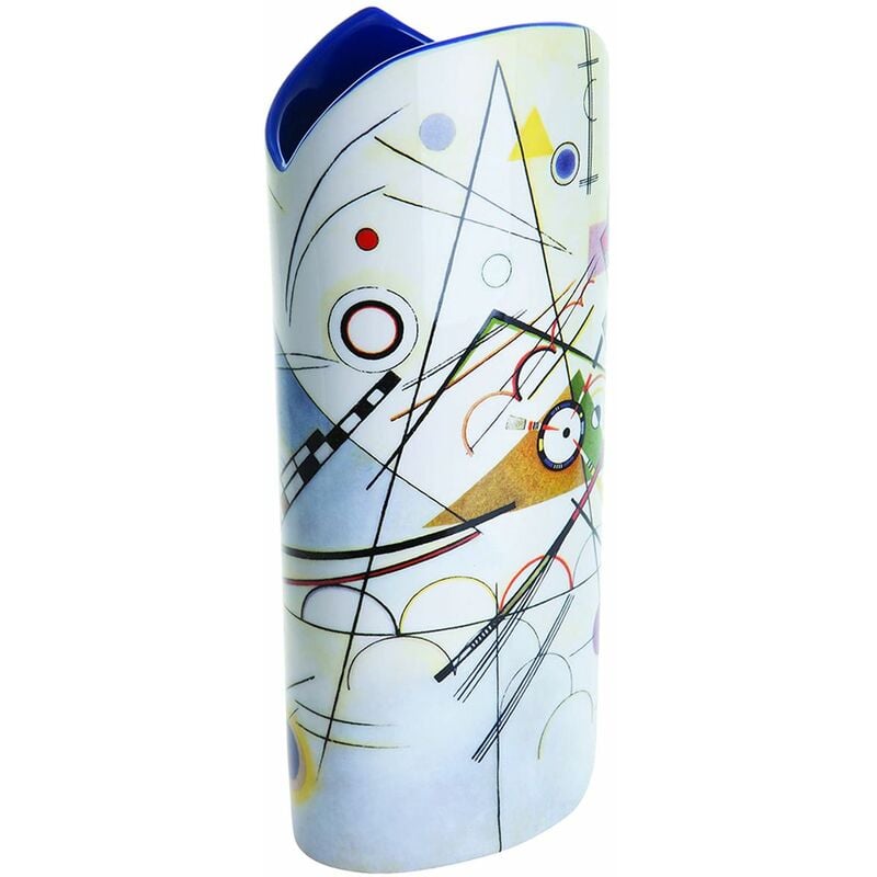 Parastone - Vase en céramique silhouette Kandinsky - Composition viii